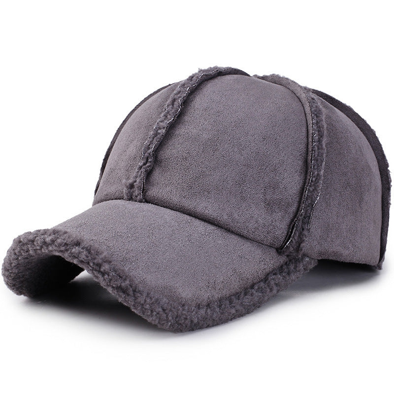 Women's Solid Color Peaked Baseball Cap with Distressed Edge Design