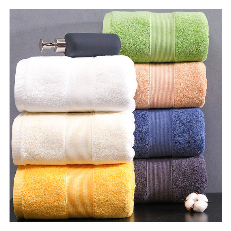 Colorful Cotton Bath Towel – Soft & Absorbent