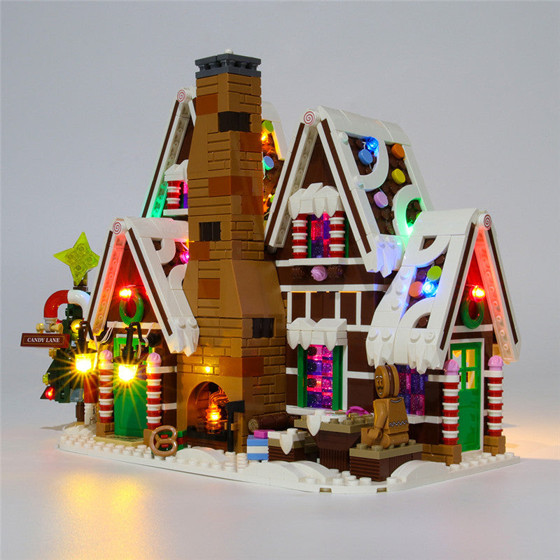 LED String Light Kit for Gingerbread House 10267 Model (Lights Only)