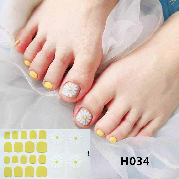 Toenail Sticker Mask Craft Summer