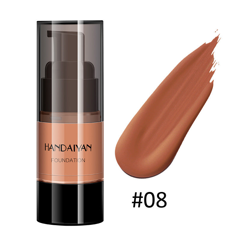 Silicone Full Coverage Liquid Foundation For Dark Skin