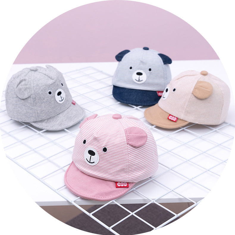 Cartoon Cotton Baby Hat – Soft & Comfy for Infants