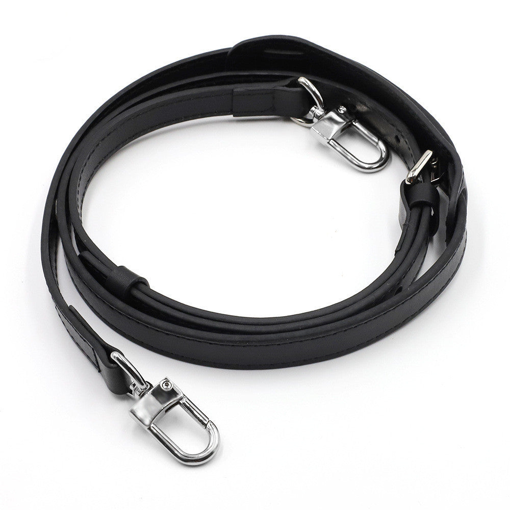 Leather Gasket Bag With Shoulder Strap Accessories