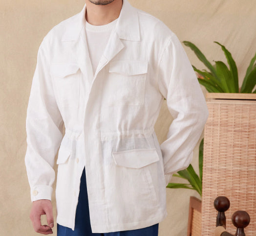 Loose Casual Retro Coat Trendy Men