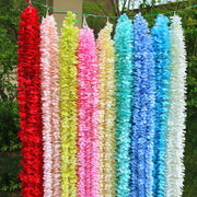 Orchid String Ceiling Petals Wedding Arrangement Hanging Home