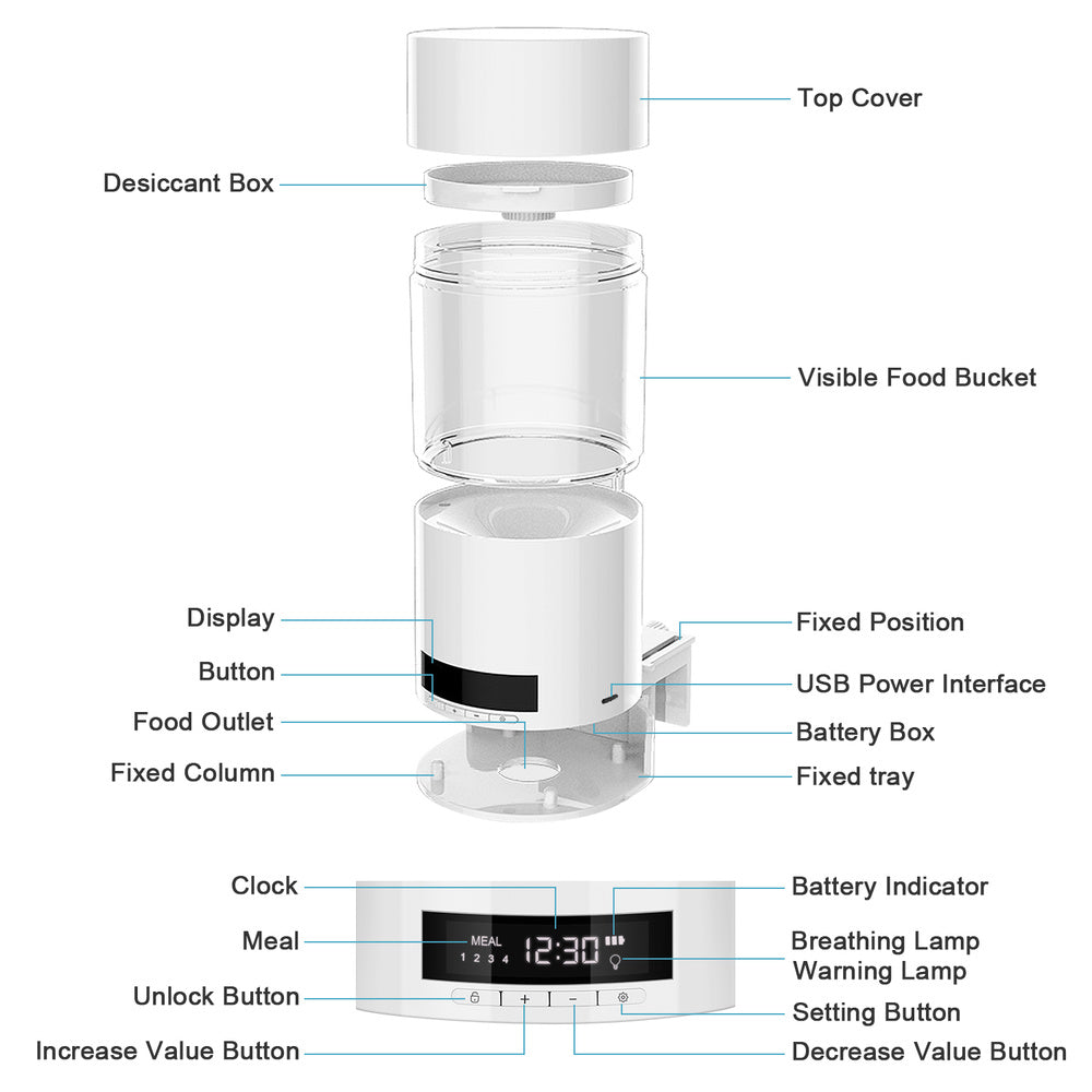 Automatic Aquarium Fish Feeder