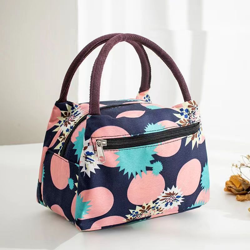 Printed Portable Student Small Cloth Bag – Makeup & Storage Organizer