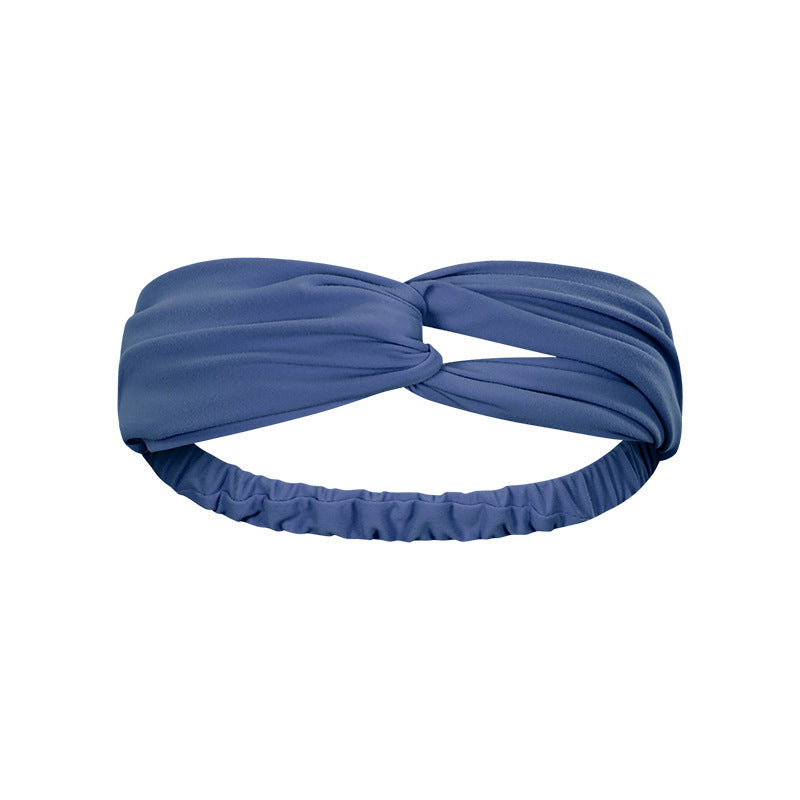Women’s Yoga Headband – Non-Slip Twist Knot Hair Band for Workout & Fitness