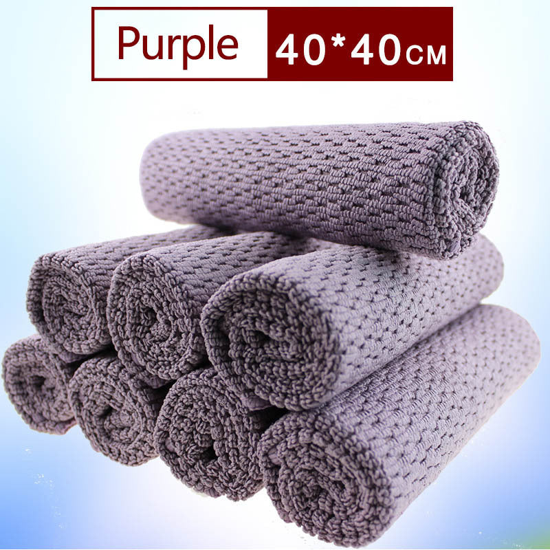 Jacquard large pearl cleaning towel absorbent cleaning towel