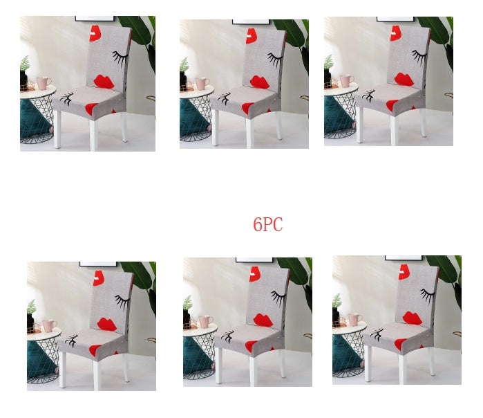 Elastic Siamese Solid Color Stretch Office and Hotel Chair Cover