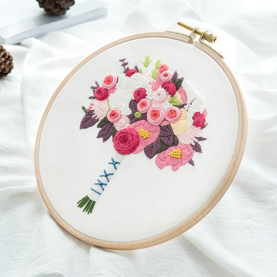 DIY Embroidery Material Package – Sewing and Craft Supplies for Beginners
