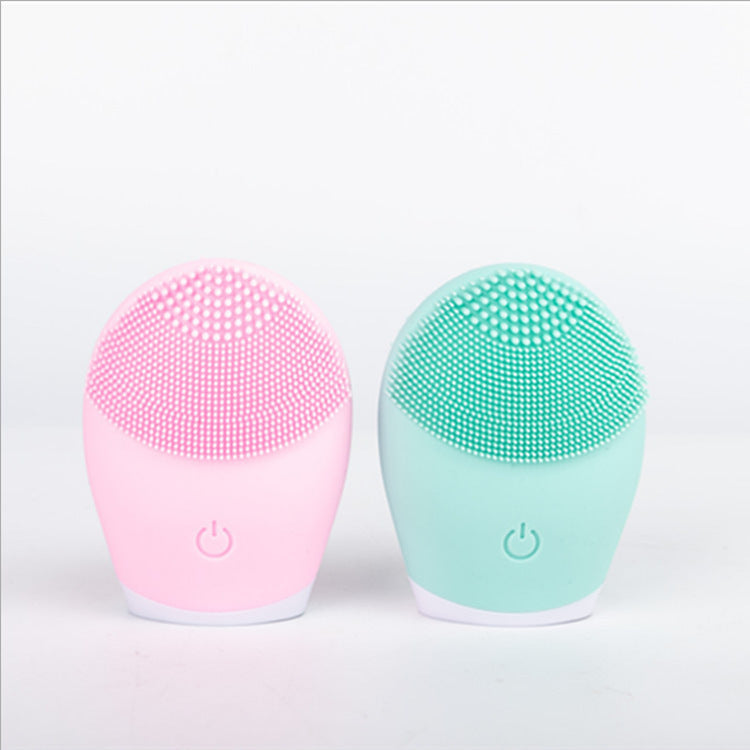 Silicone Ultrasonic Facial Cleanser For Deep Cleaning