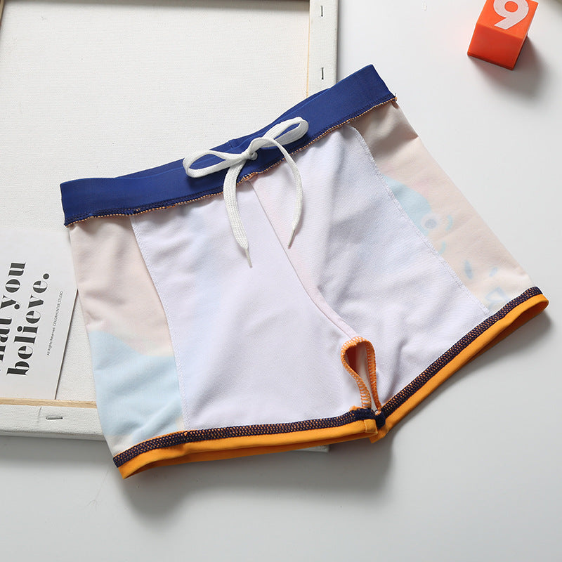 Cartoon Dinosaur Swimming Trunks Set