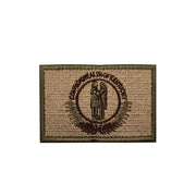 Embroidered Armband – Double-Sided Velcro Cloth Label for Uniforms
