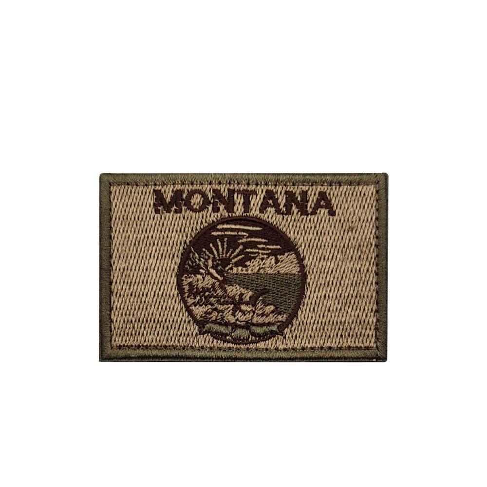 Embroidered Armband – Double-Sided Velcro Cloth Label for Uniforms