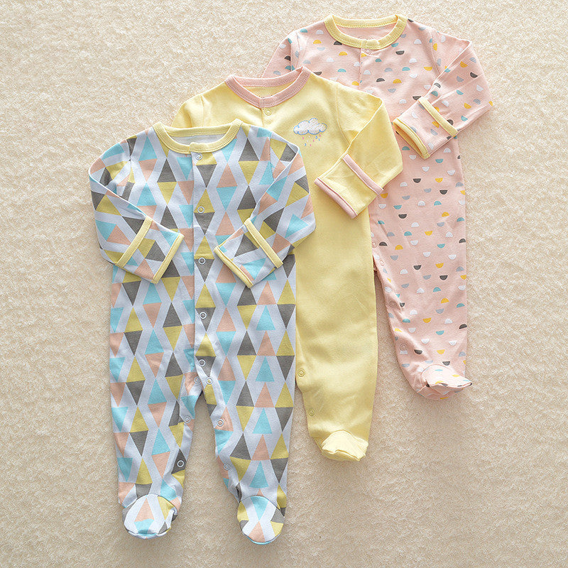 Baby Cotton Romper – Soft & Breathable