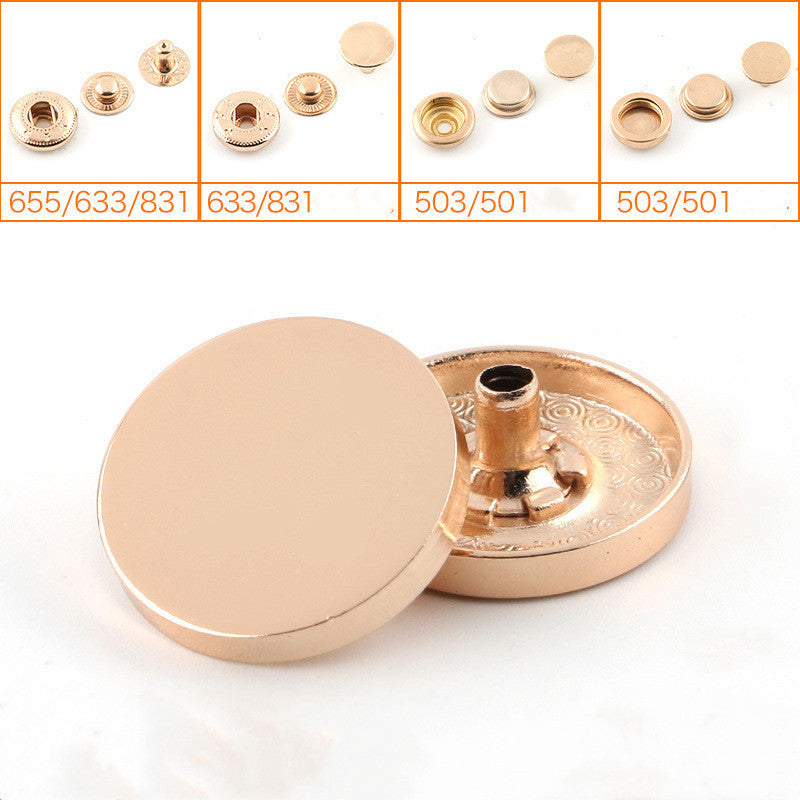 Metal Snap Buttons – Jacket, Denim & Clothing Accessories