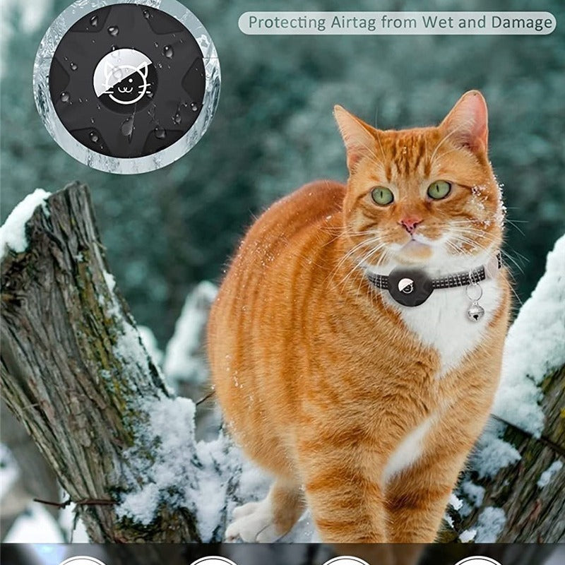 Fashion Cat Collar Tracker Silicone Case