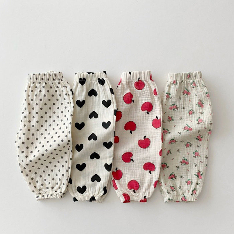 Anti Mosquito Trousers Printed For Infants