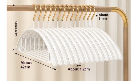 Thickened Non-slip Wet And Dry Invisible Hanger