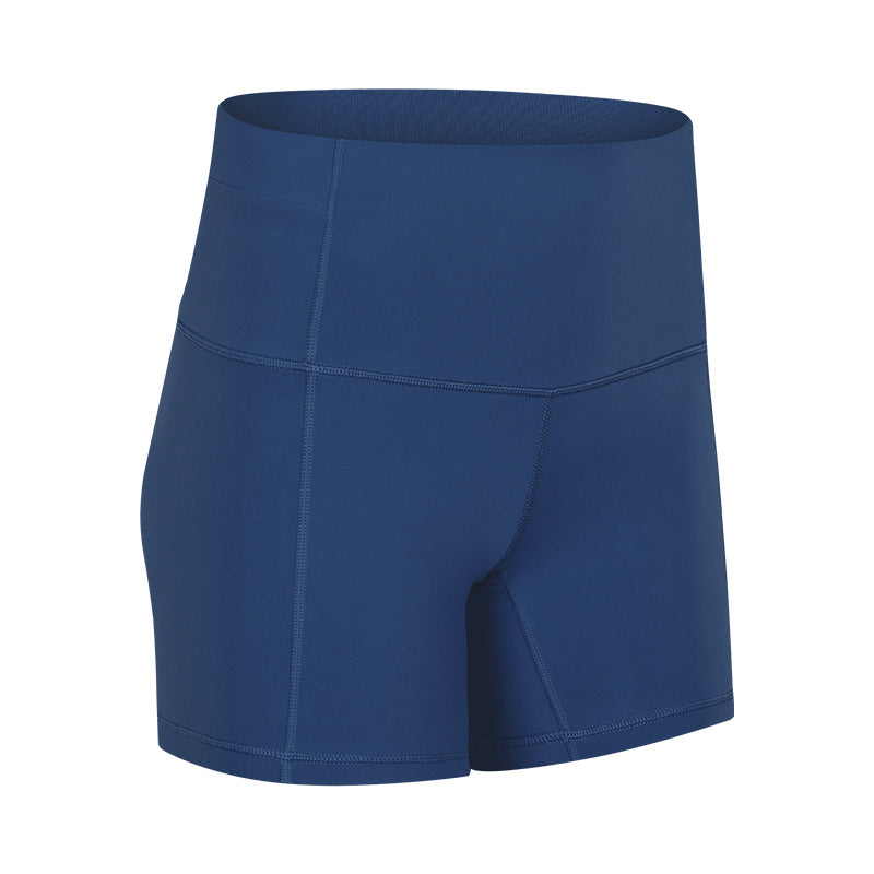 High-Waist Hip-Lifting Sports Shorts – Women's Tight Fit Fitness Pants