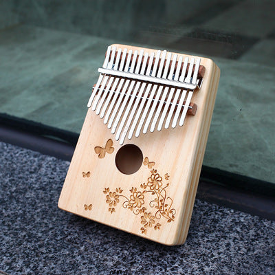 17-tone thumb piano finger piano