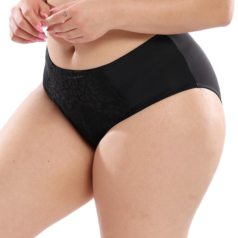 Women’s Plus Size Underwear – Seamless High-Waist Briefs