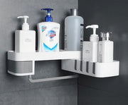 Bathroom Corner Shelf – Wall-Mounted Corner Organizer for Shower