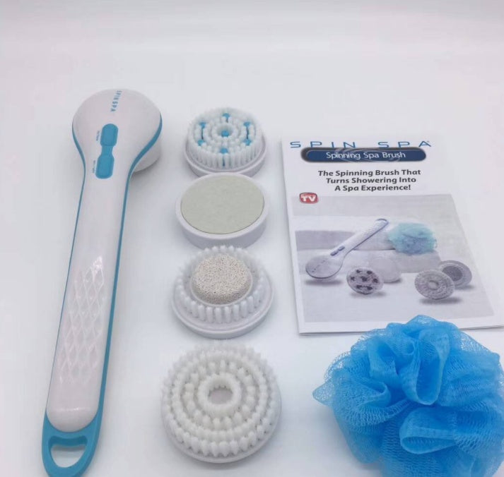 Spin Spa Brush – Rotating Facial & Body Cleanser