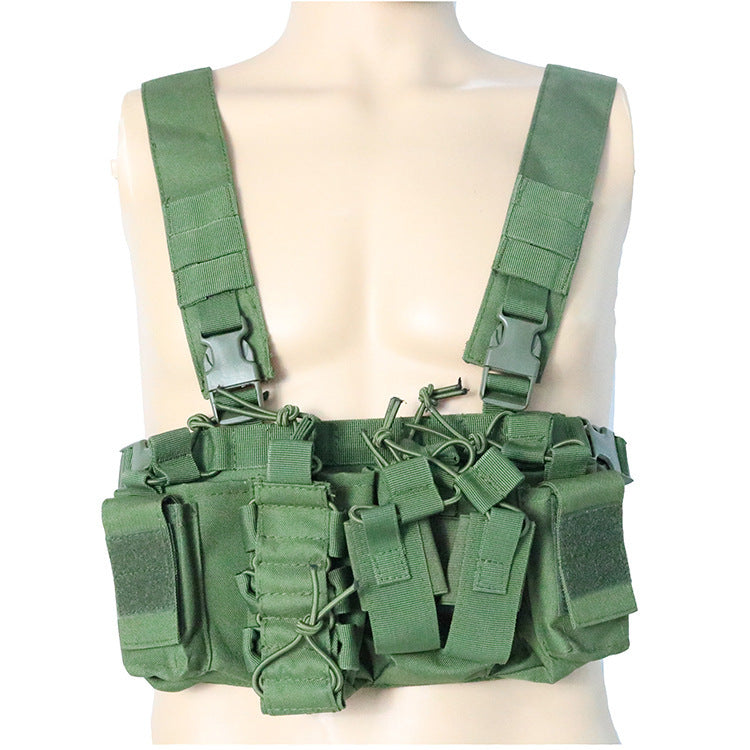 Multifunctional D3 Tactical Vest – Lightweight MOLLE Chest Rig with Adjustable Straps