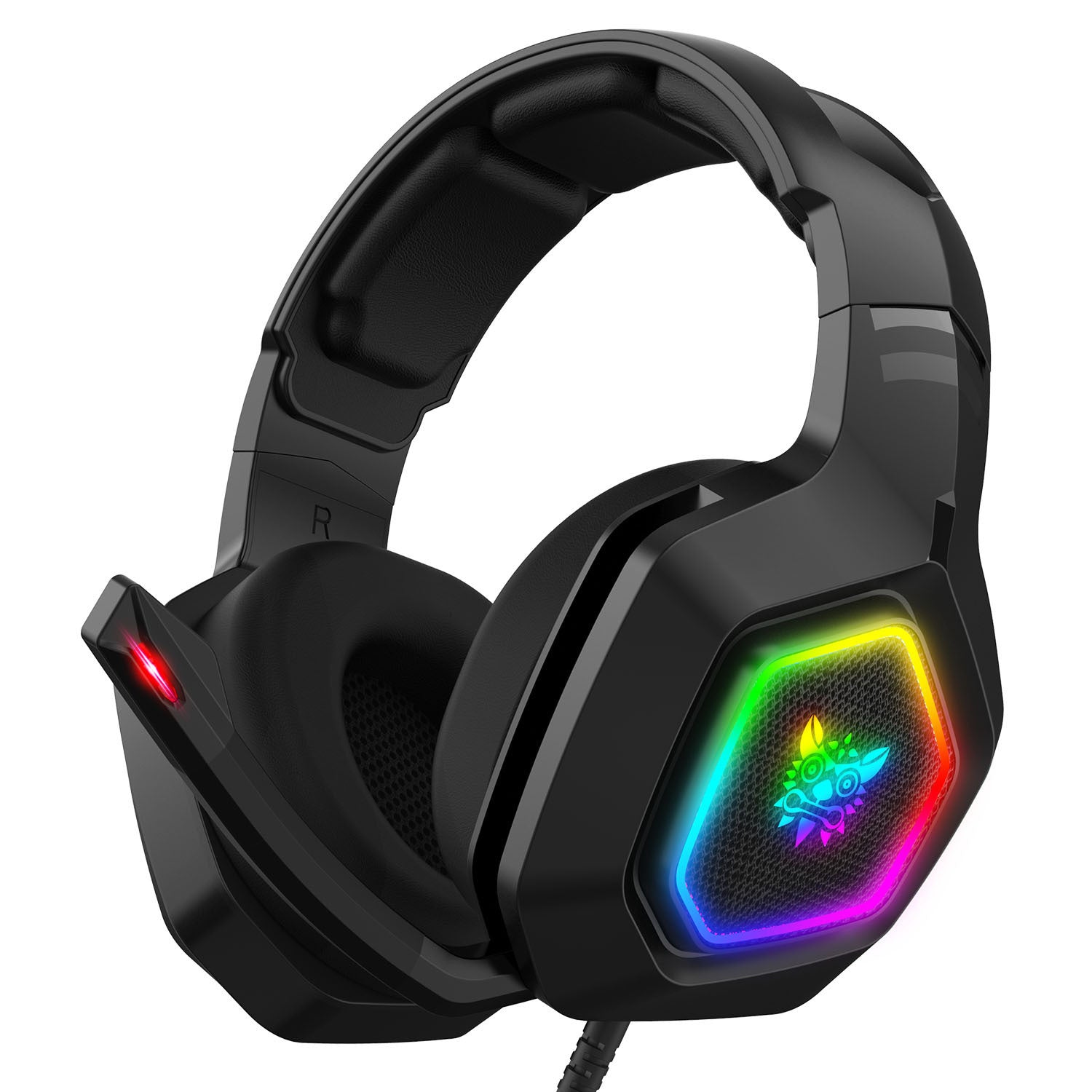 Gaming Headset with Microphone – Over-Ear Comfort, Noise-Cancelling Mic, PC/PS5/Xbox