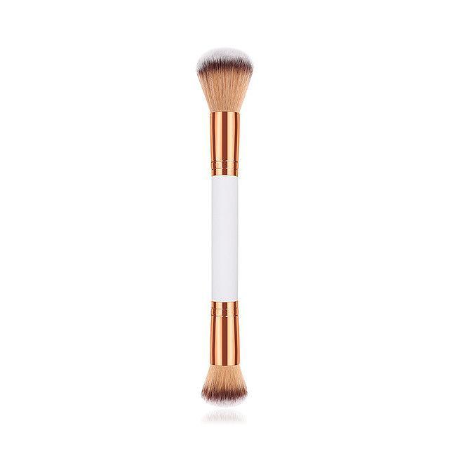 Double-Head Makeup Brush – Foundation & Blending Beauty Tool