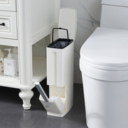 Creative Toilet Brush & Trash Can Set with Garbage Bags – Bathroom Cleaning Kit