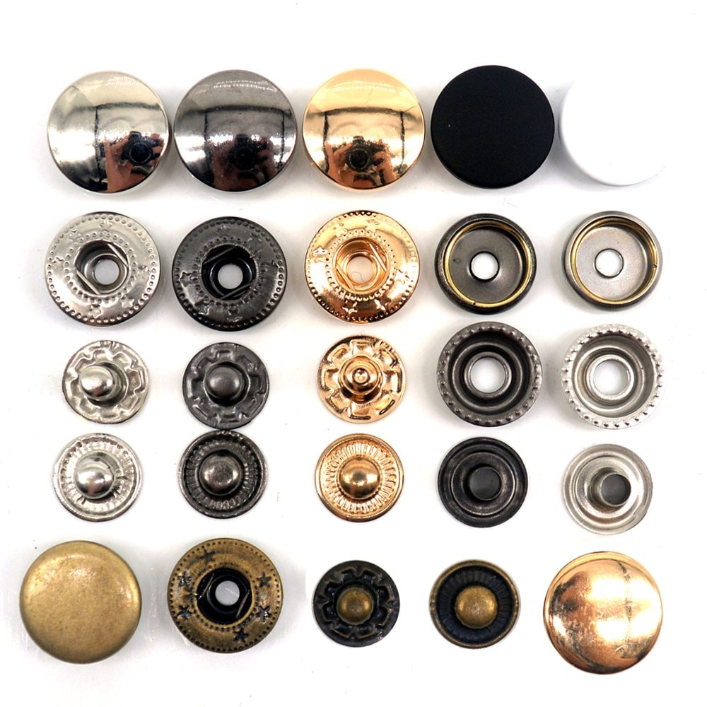 Metal Snap Buttons – Jacket, Denim & Clothing Accessories