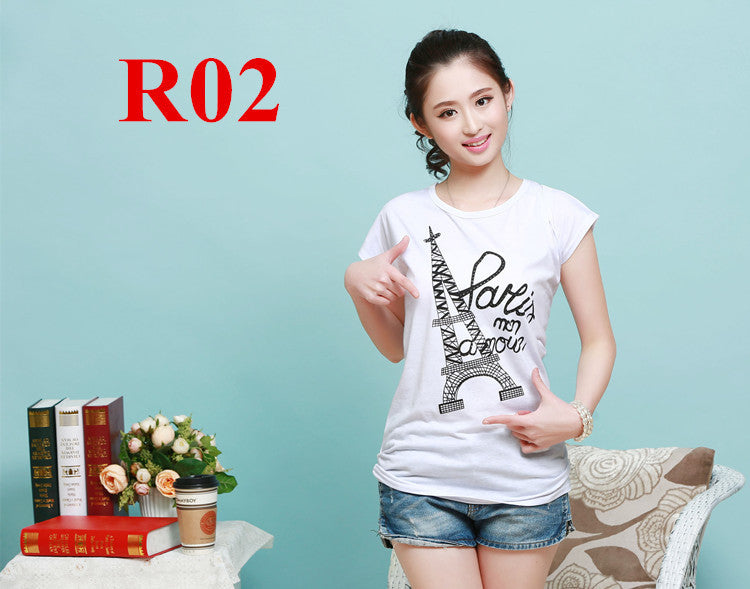 Korean Style Short Sleeve T-Shirt – Trendy & Minimalist Casual Wear