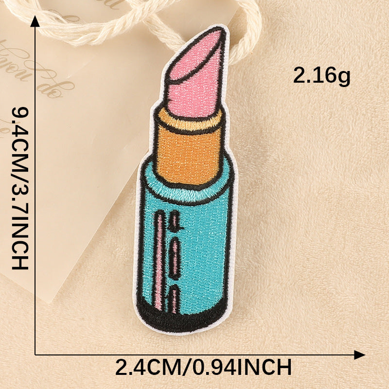 Computer Embroidery Label Patch – Small Badge for Clothing and Accessories