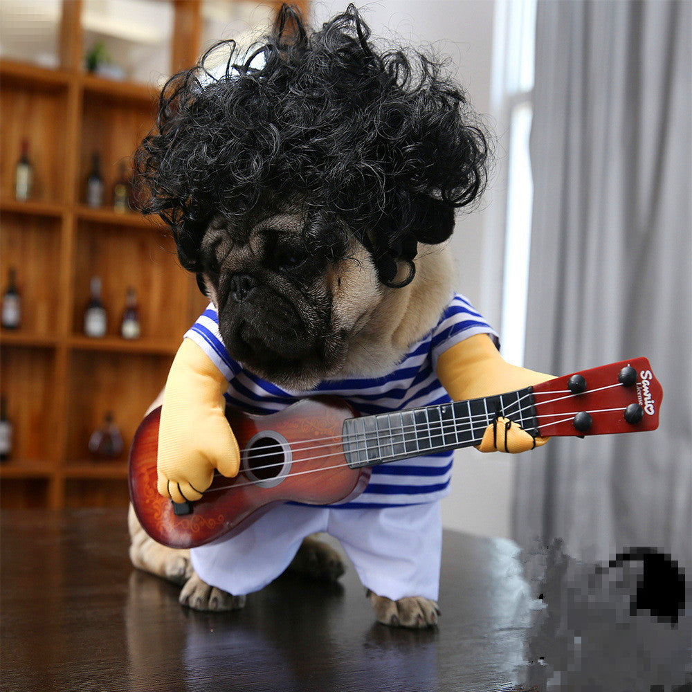 Pet Dog Guitarist Dress
