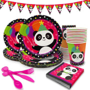 Red Panda Themed Children's Birthday Party Supplies
