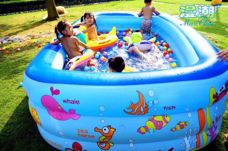 PVC inflatable baby paddling pool