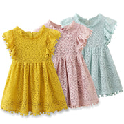 Baby Girl Full Moon and First Birthday Dress