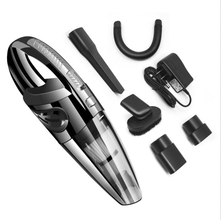 Cordless Handheld Car Vacuum – High Suction, USB-C Rechargeable
