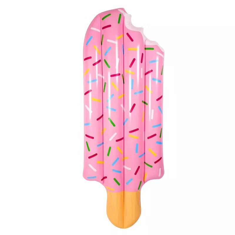 Ice cream inflatable swimming ring