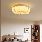 French Retro Bedroom Printed Ceiling Lamp