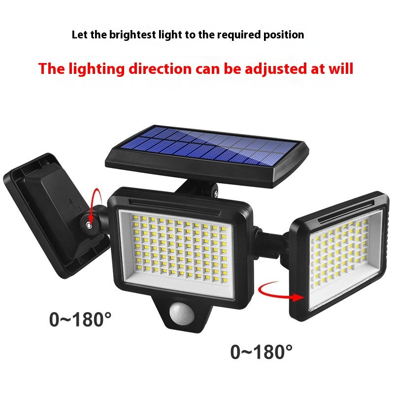 Outdoor Solar Wall Lamp Intelligent Induction