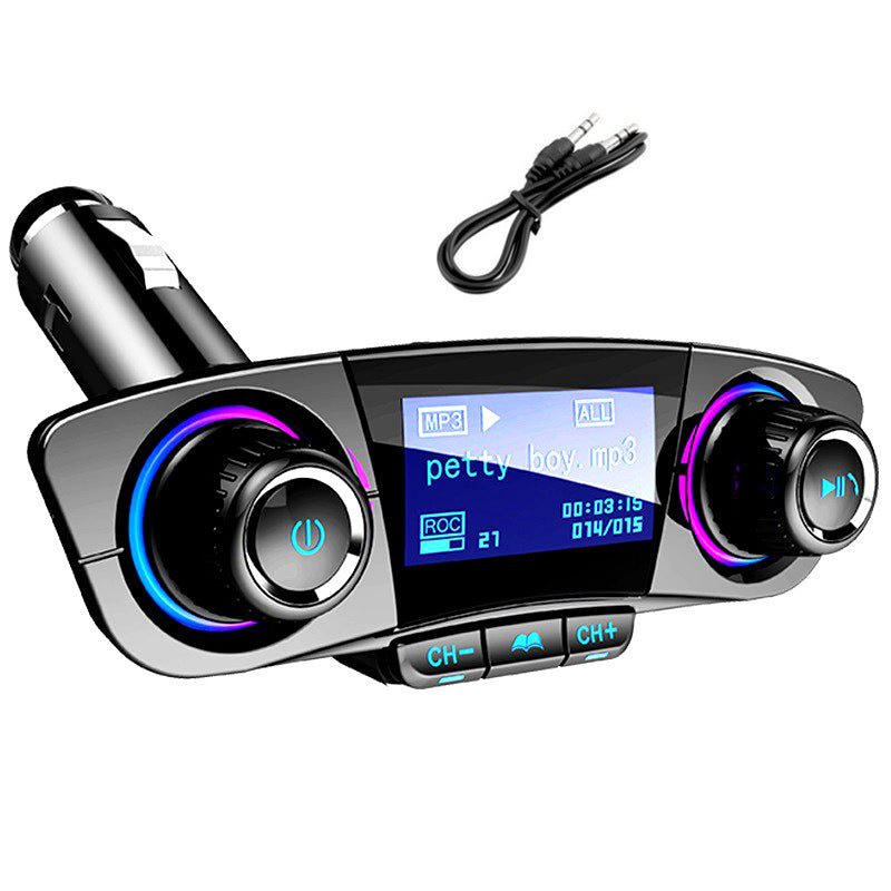 BT06 Car Bluetooth FM Transmitter with Dual USB & Hands-Free Calling