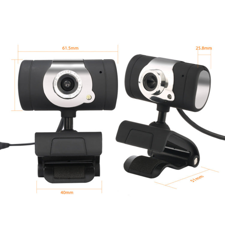 HD Desktop Computer Webcam – USB Video Camera for PC