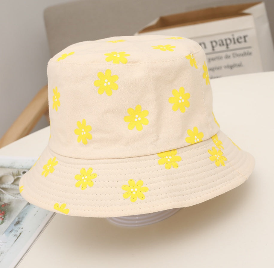 Short brim double-sided fisherman hat
