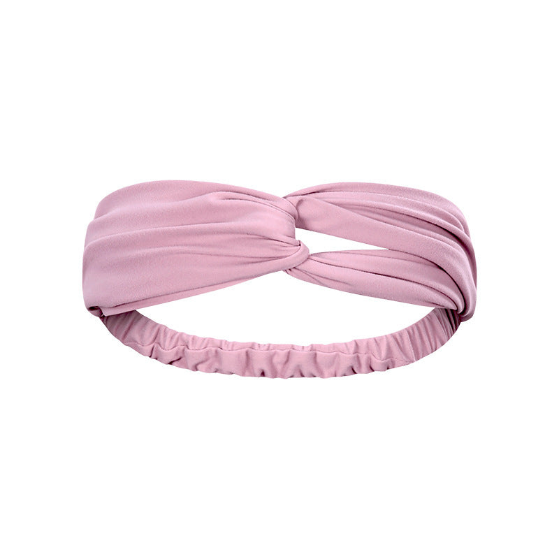 Women’s Yoga Headband – Non-Slip Twist Knot Hair Band for Workout & Fitness