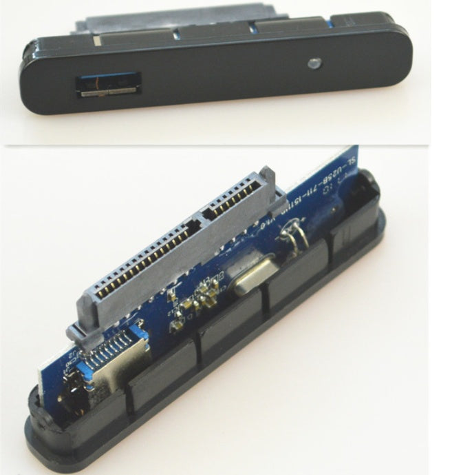 Portable Aluminum Alloy SATA External Hard Drive Enclosure
