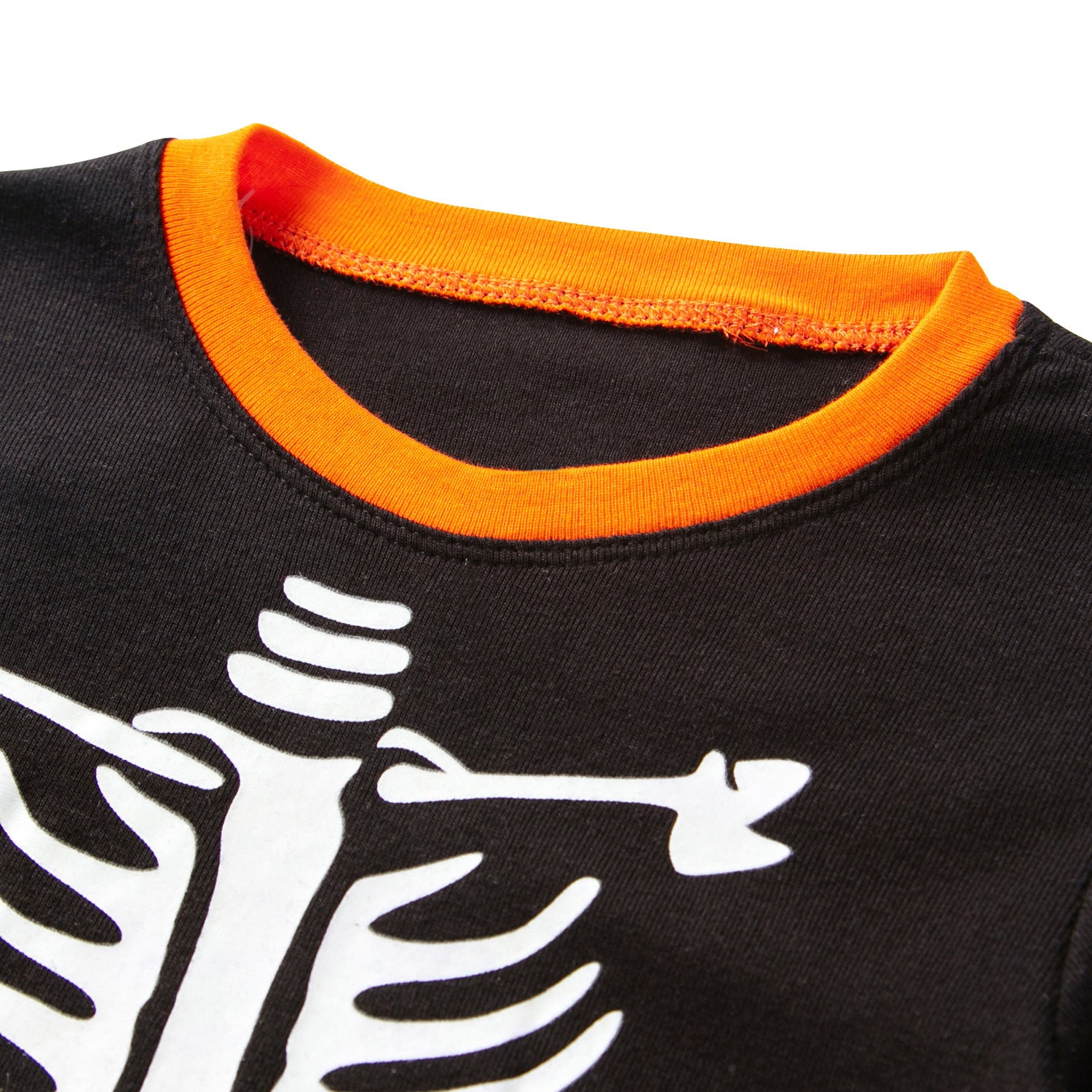Children’s Halloween Luminous Pajamas Set Glow in the Dark Sleepwear